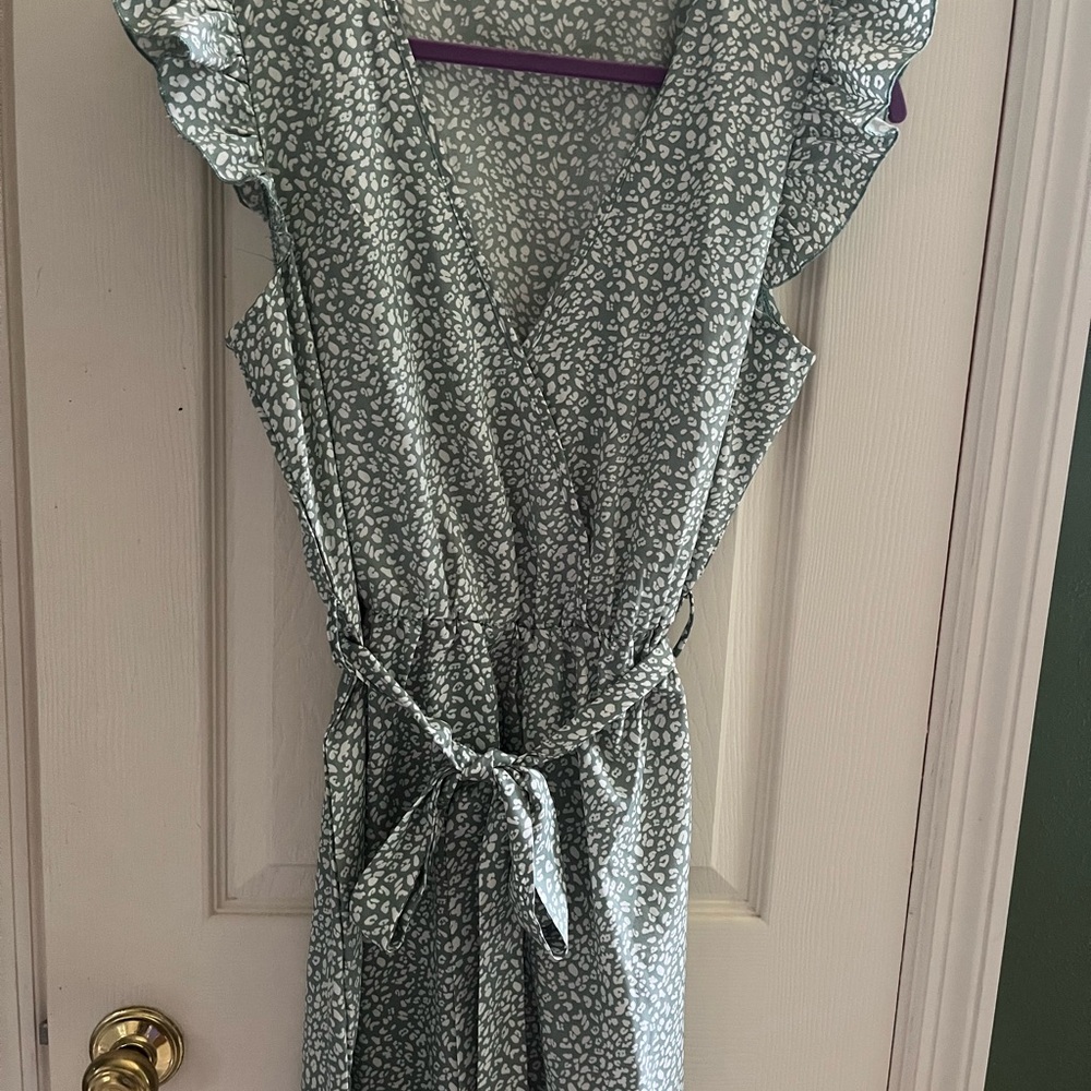 Cupshe leopard drawstring romper - Picture 5 of 5